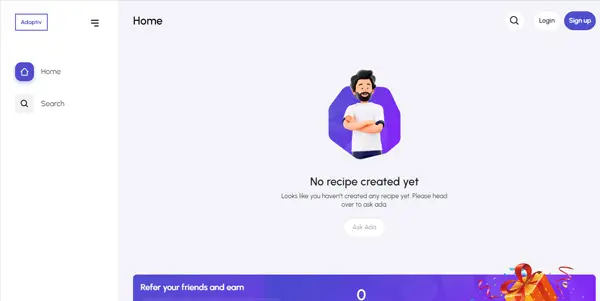 Screenshot of Adaptiv Academy