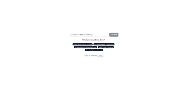 Screenshot of AI Checklist Generator