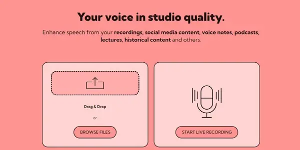 Screenshot of Ai|coustics