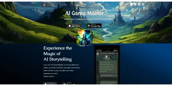 Screenshot of AI Game Master