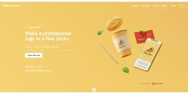 Screenshot of AI Logo by Fiverr