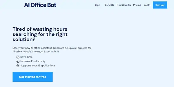 Screenshot of AI Office Bot