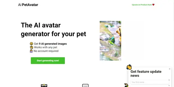 Screenshot of AI Pet Avatar