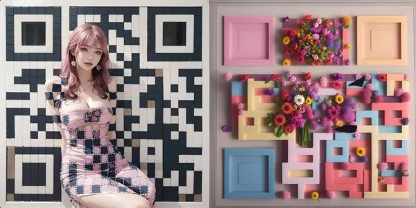 Screenshot of AI QR Code Art