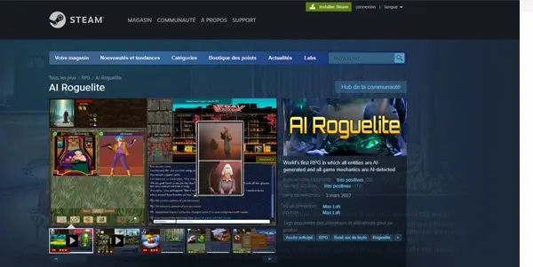 Screenshot of AI Roguelite