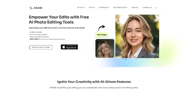 Screenshot of AIEase