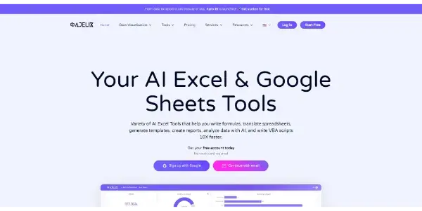Screenshot of Ajelix