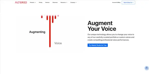 Screenshot of Altered