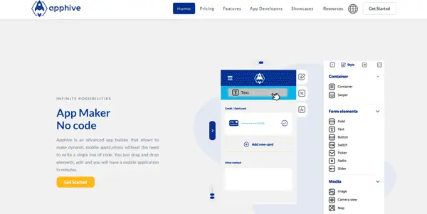 Screenshot of Apphive