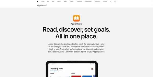 Screenshot of Apple Books