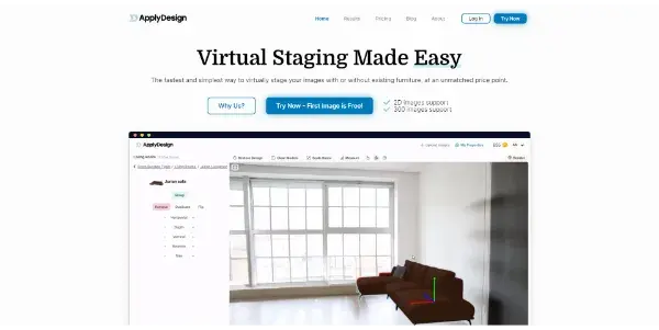 Screenshot of ApplyDesign