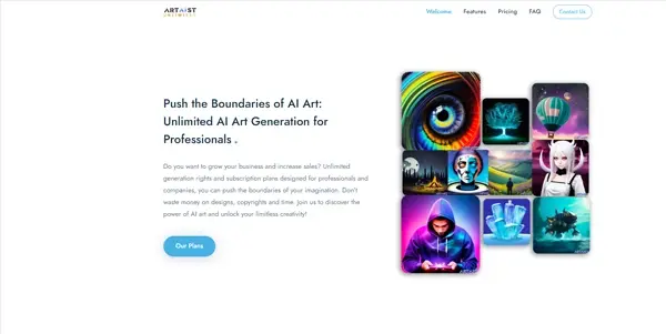 Screenshot of Artaist