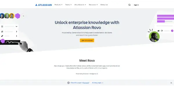 Screenshot of Atlassian Rovo