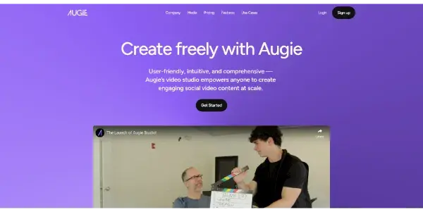 Screenshot of Augie