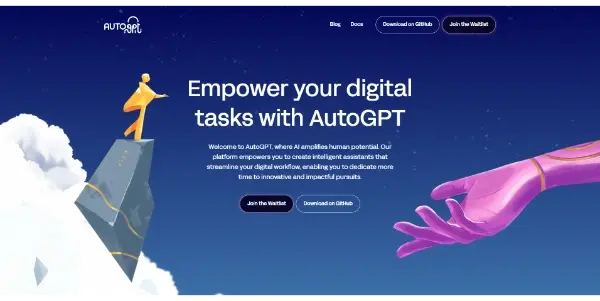 Screenshot of AutoGPT