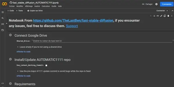 Screenshot of Automatic 1111