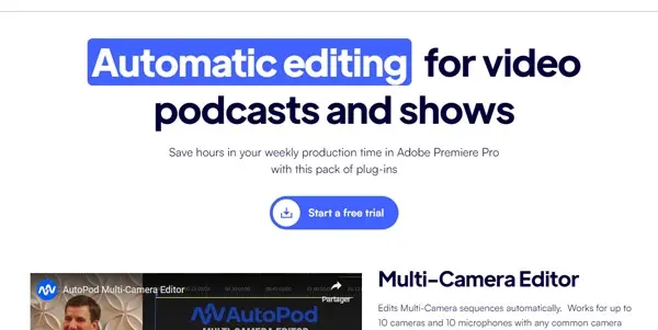 Screenshot of AutoPod
