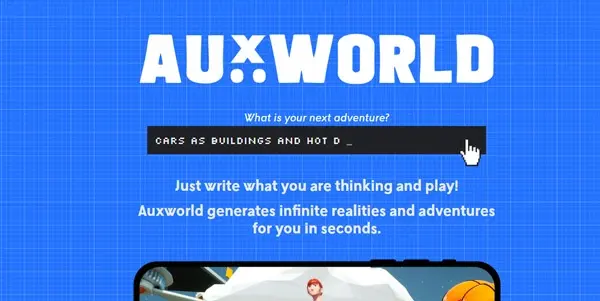 Screenshot of AuxWorld