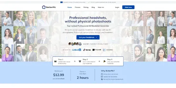 Screenshot of BetterPic