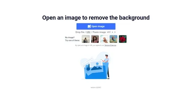 Screenshot of BgSub