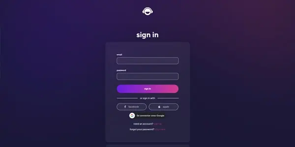 Screenshot of Brain FM
