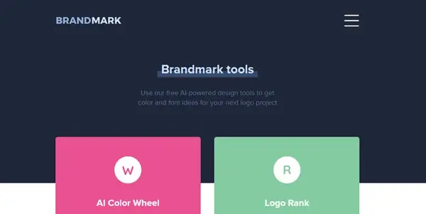 Screenshot of Brandmark