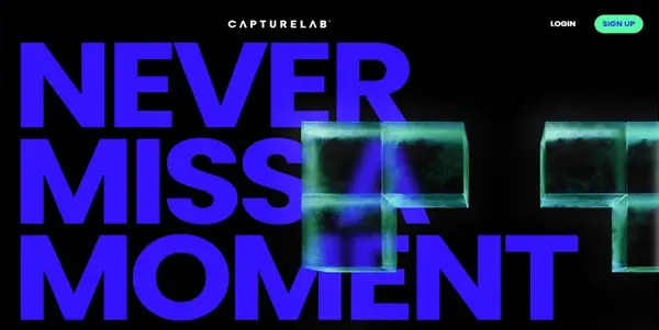 Screenshot of CAPTURELAB