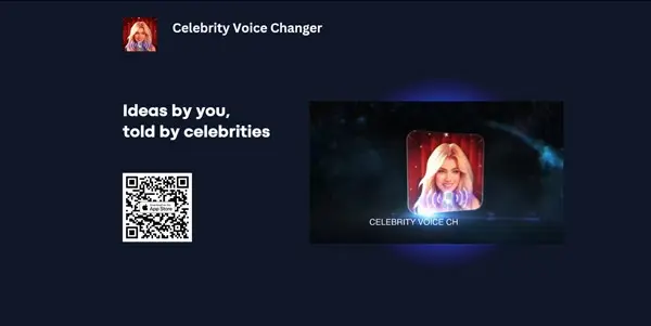 Screenshot of Celebrity Voice Changer AI