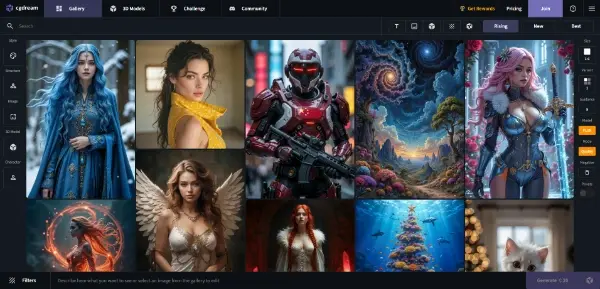 Screenshot of CGDream