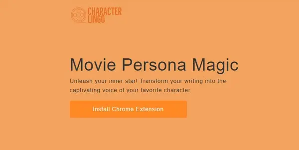 Screenshot of Character Lingo AI
