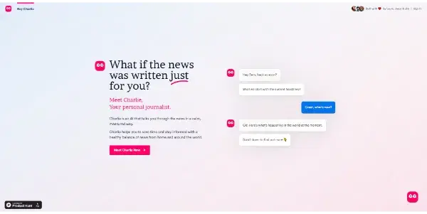 Screenshot of Charlie