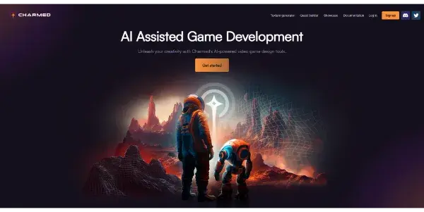 Screenshot of CharmedAI
