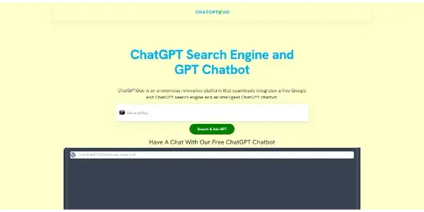 Screenshot of ChatGPT Duo