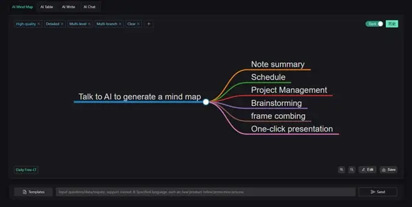 Screenshot of ChatMind
