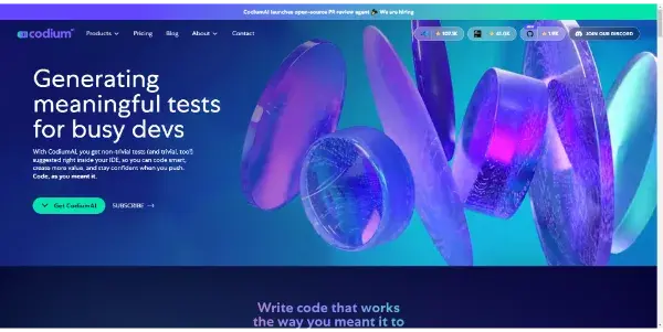 Screenshot of Codium LTD