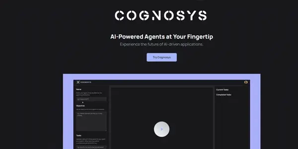 Screenshot of Cognosys 2.0