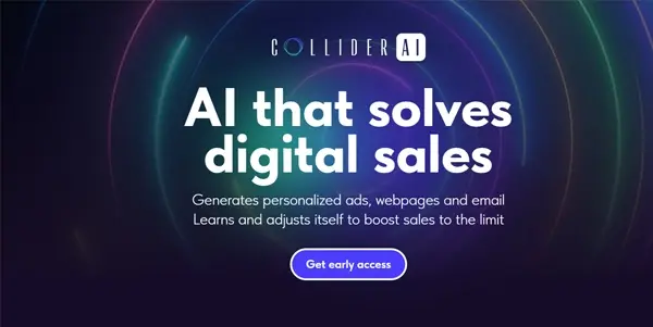 Screenshot of Collider AI