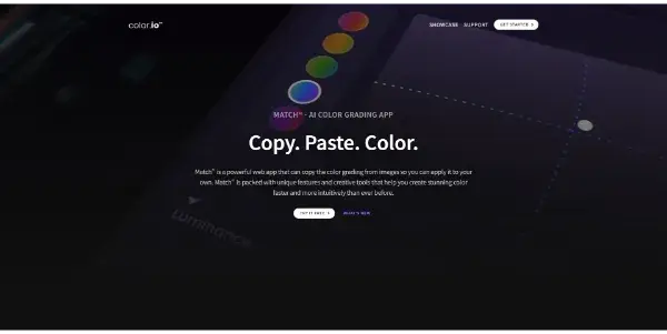 Screenshot of Color.io