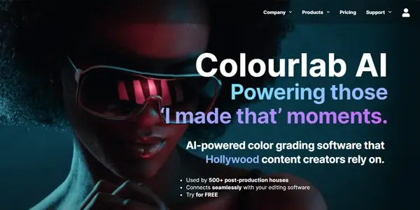Screenshot of Colourlab