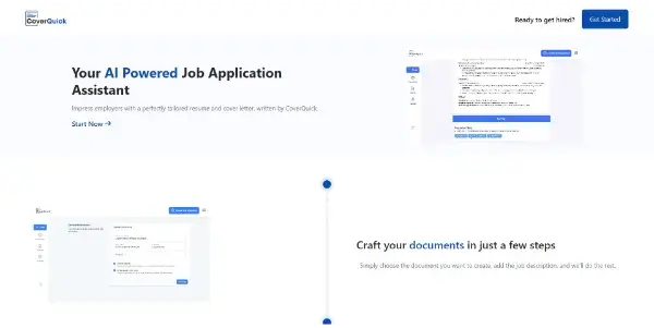Screenshot of CoverQuick