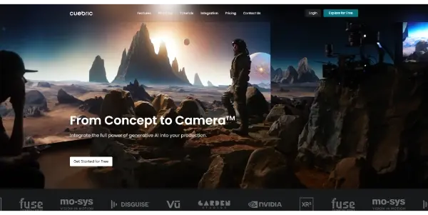 Screenshot of Cuebric