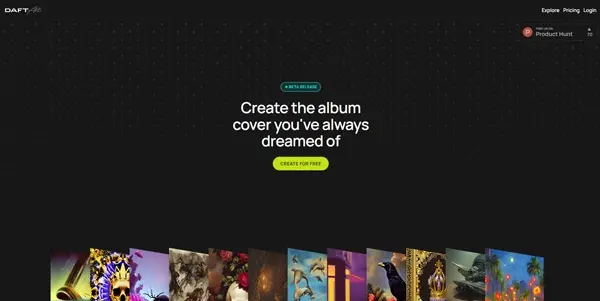 Screenshot of Daft Art
