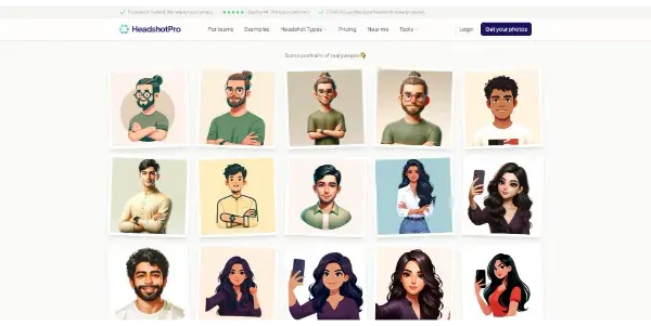 Screenshot of DALL·E 3 Avatar Generator