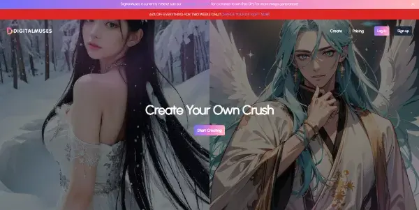 Screenshot of Digitalmuses