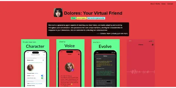 Screenshot of Dolores