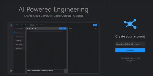 Screenshot of Dystr