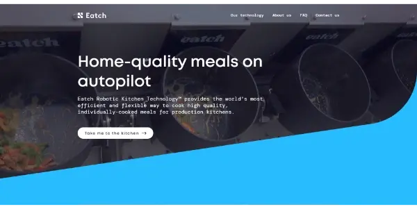 Screenshot of Eatch Technologies
