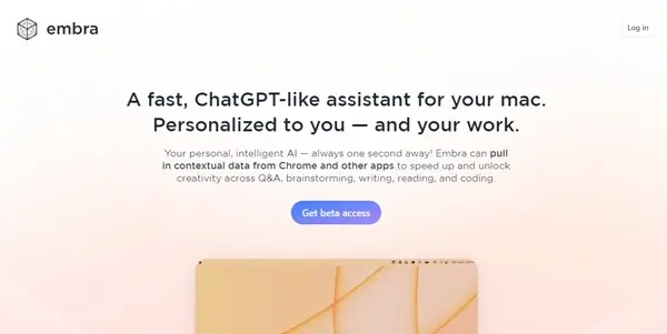 Screenshot of Embra