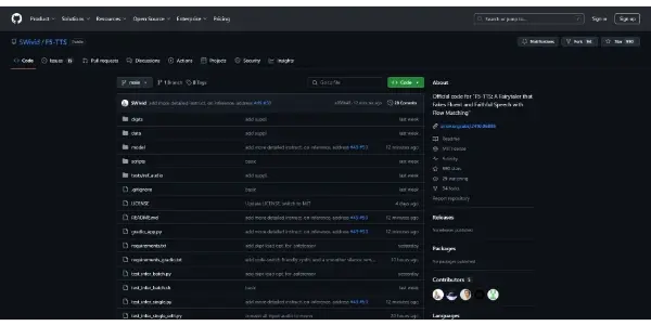 Screenshot of F5-TTS
