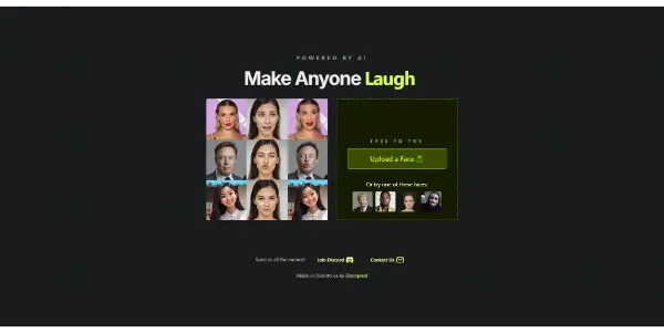 Screenshot of Face Animator